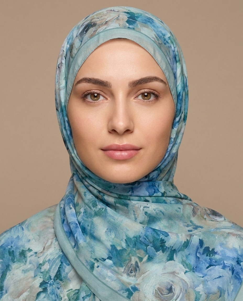 Blush Garden-Sky Blue view 4