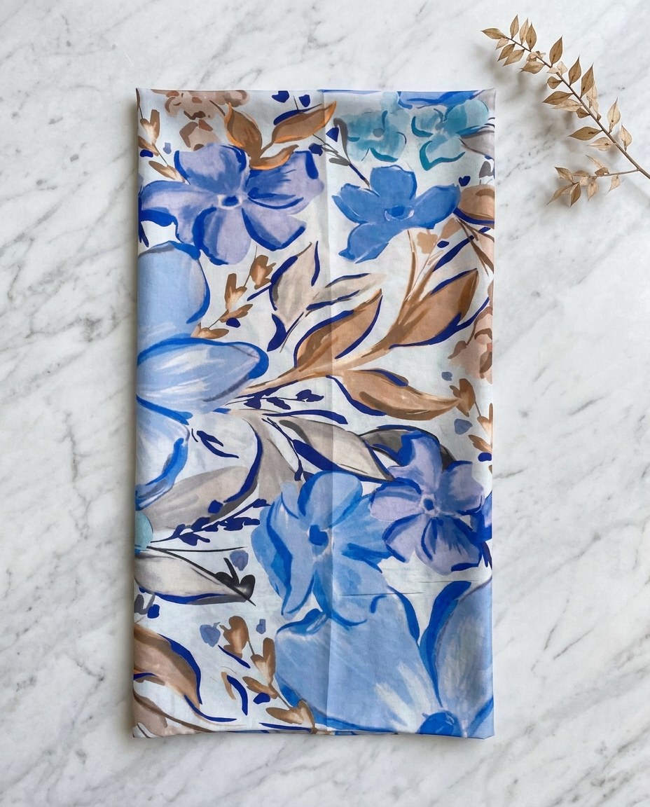 Lily Design Hijab - Baby Blue view 3