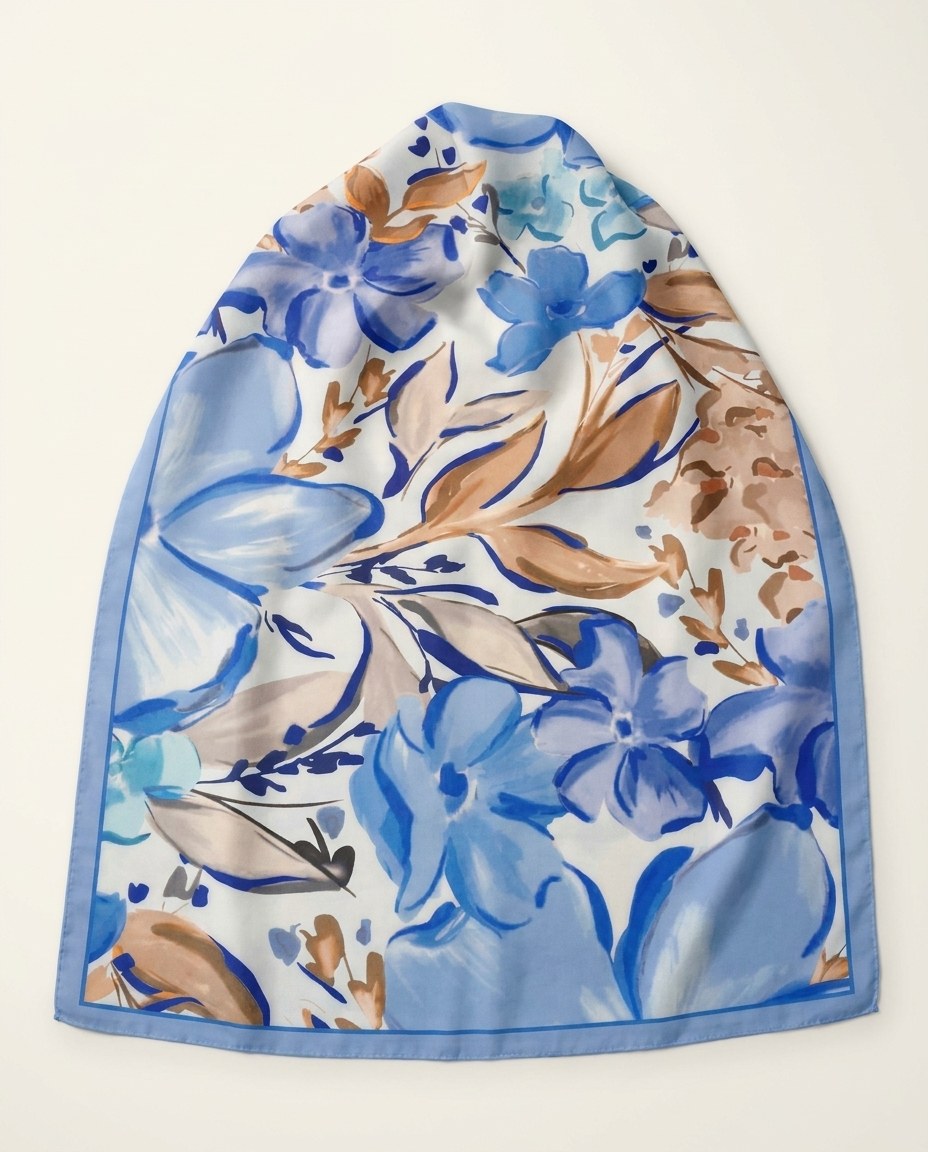 Lily Design Hijab - Baby Blue scarf