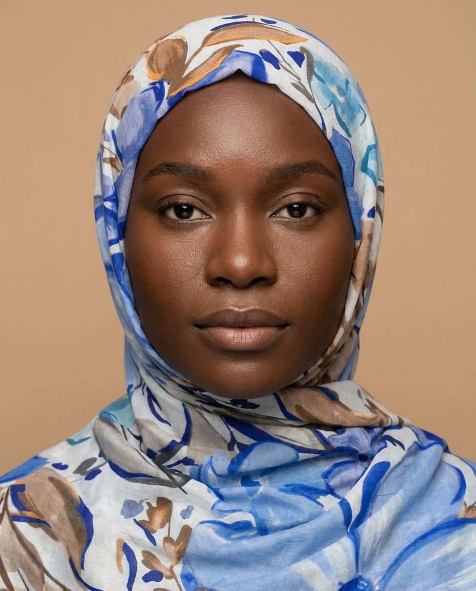 Lily Design Hijab - Baby Blue view 2