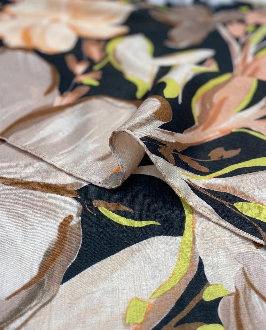 Lily Design Hijab - Black Grey view 4