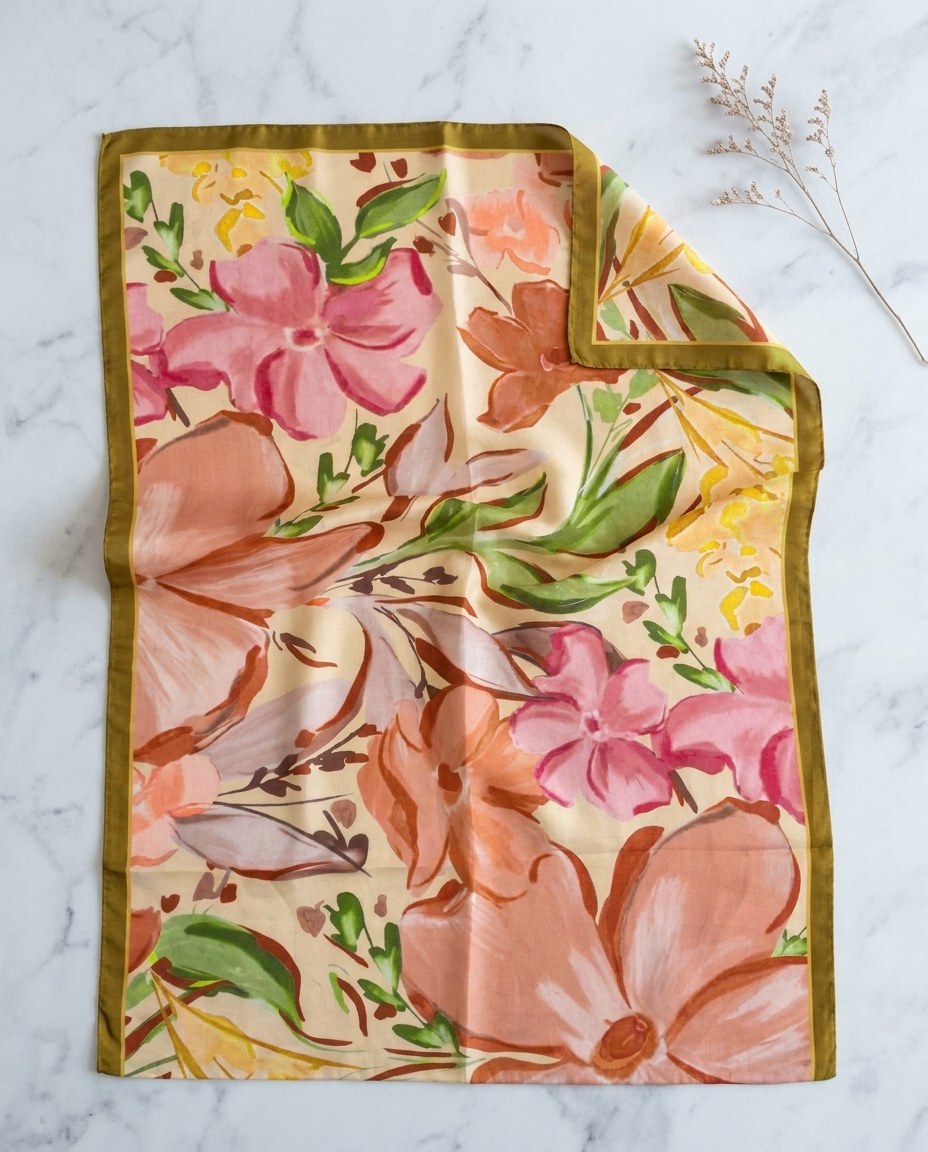 Lily Design Hijab - Mustard view 3
