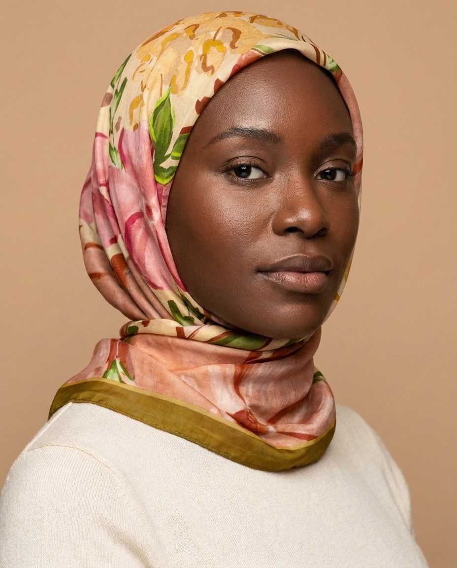 Lily Design Hijab - Mustard view 2