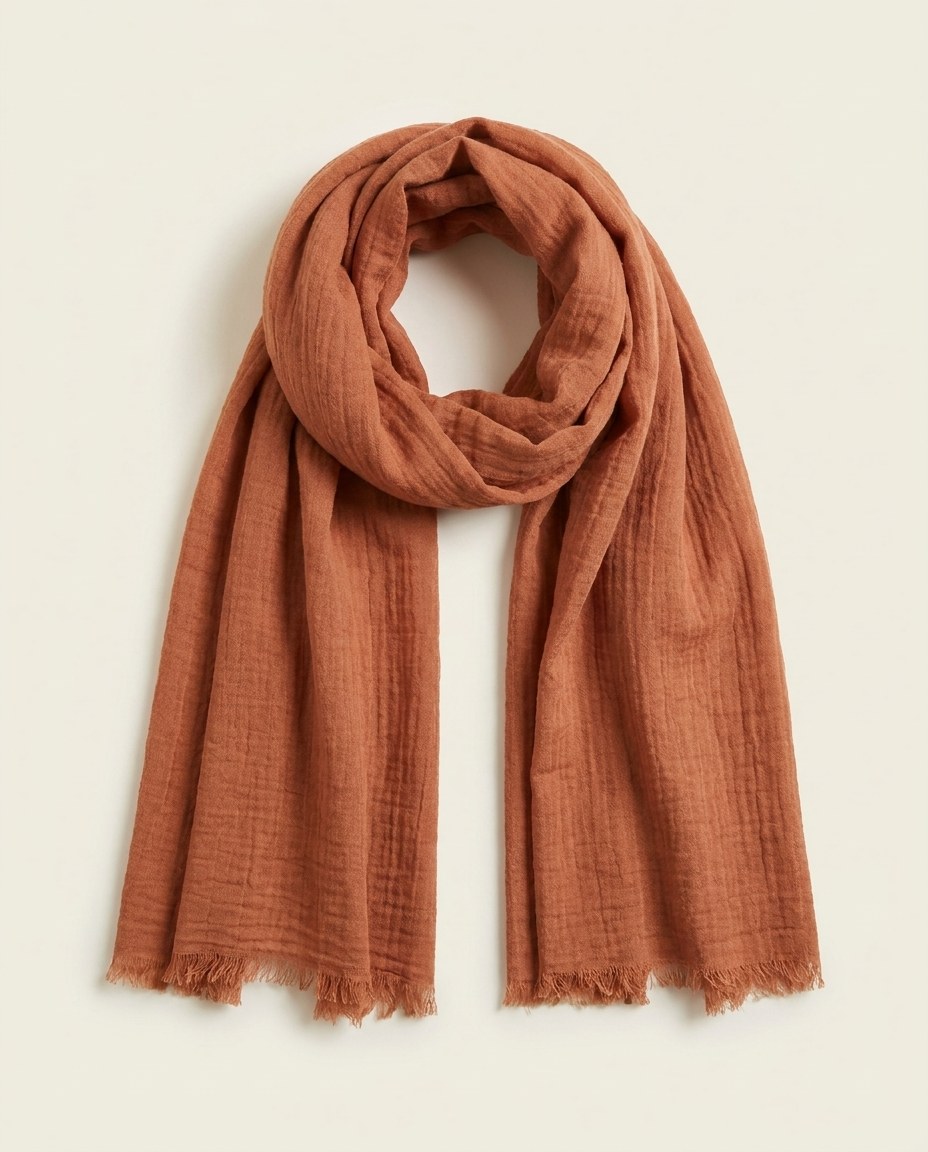 Relax Hijab - Dusty Rust scarf