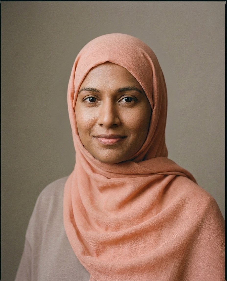 Relax Hijab - Pink Powder view 2
