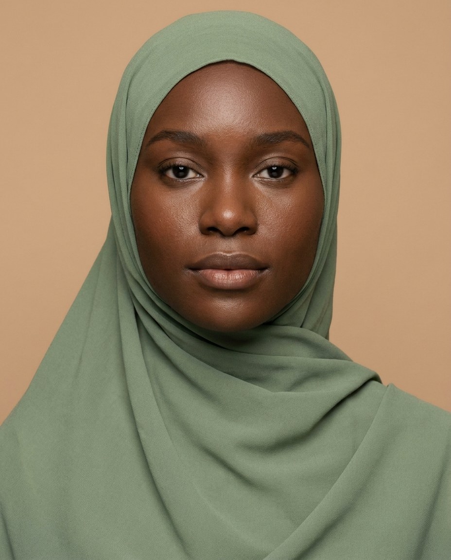Relax Hijab - Soft Green view 2