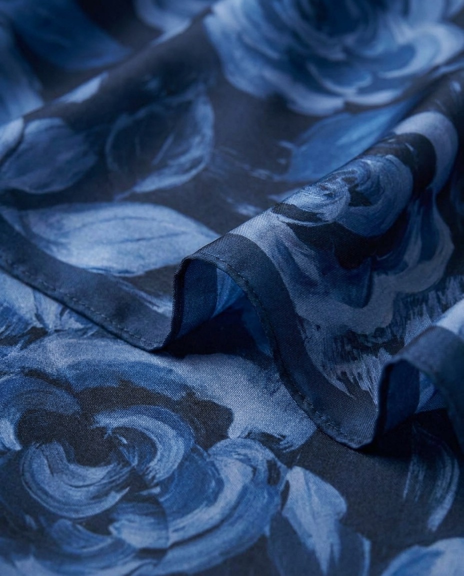Rosara Hijab-Dark Blue view 3