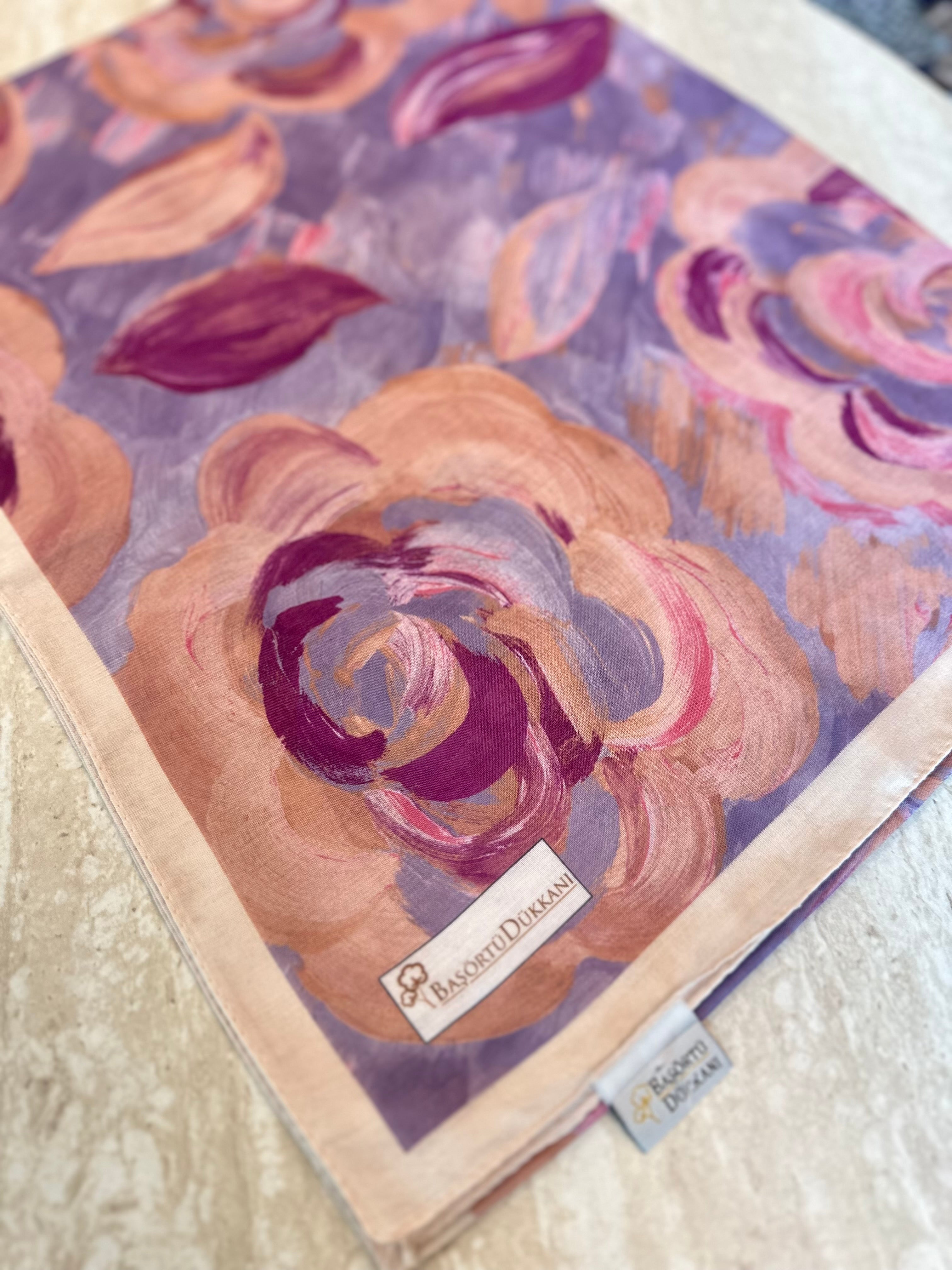 Rosara Hijab-Powder Lilac view 3