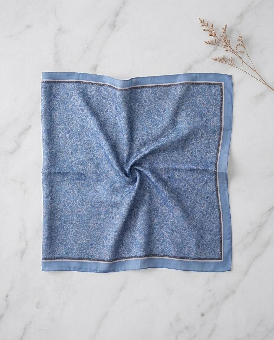 Scheherazade Hijab-Indigo view 2