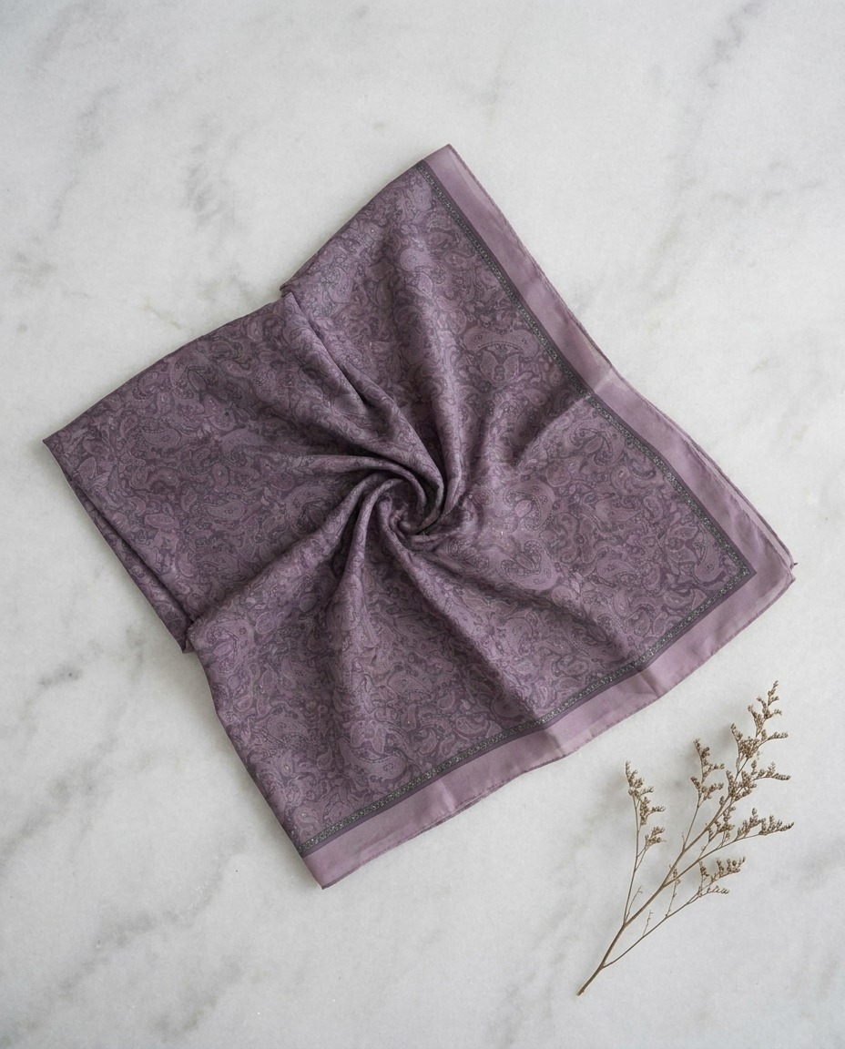 Scheherazade Hijab-Lavender view 2
