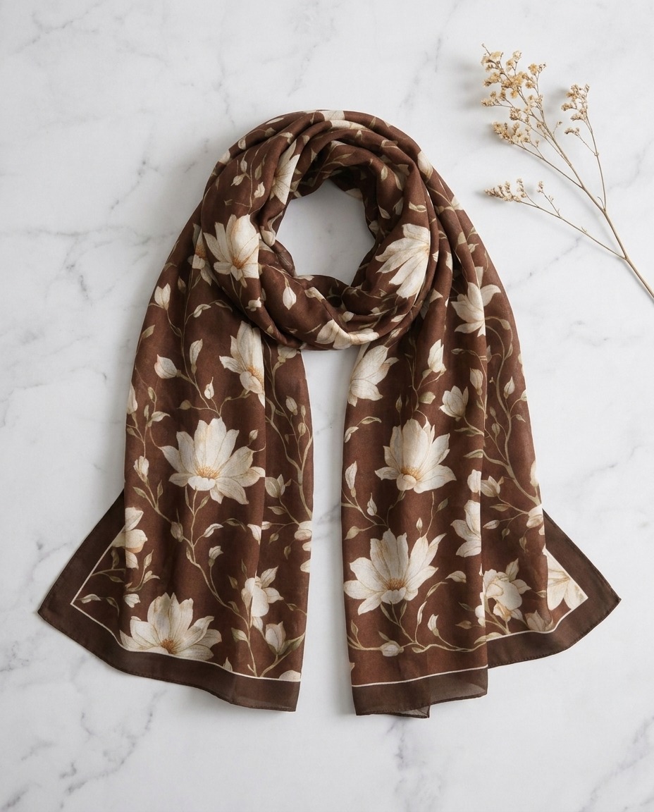 Silk Garden Hijab-Bitter view 2