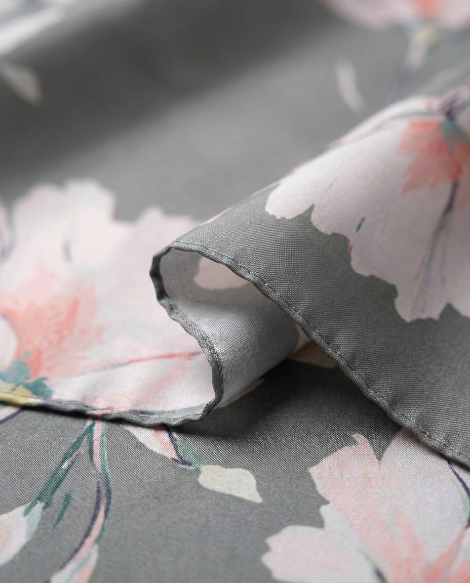 Silk Garden Hijab-Dark Green view 3