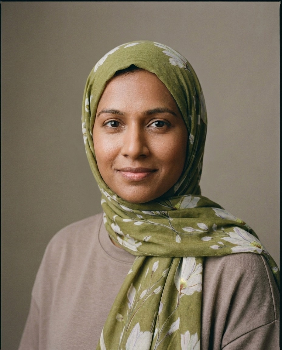 Silk Garden Hijab-Olive Green view 4
